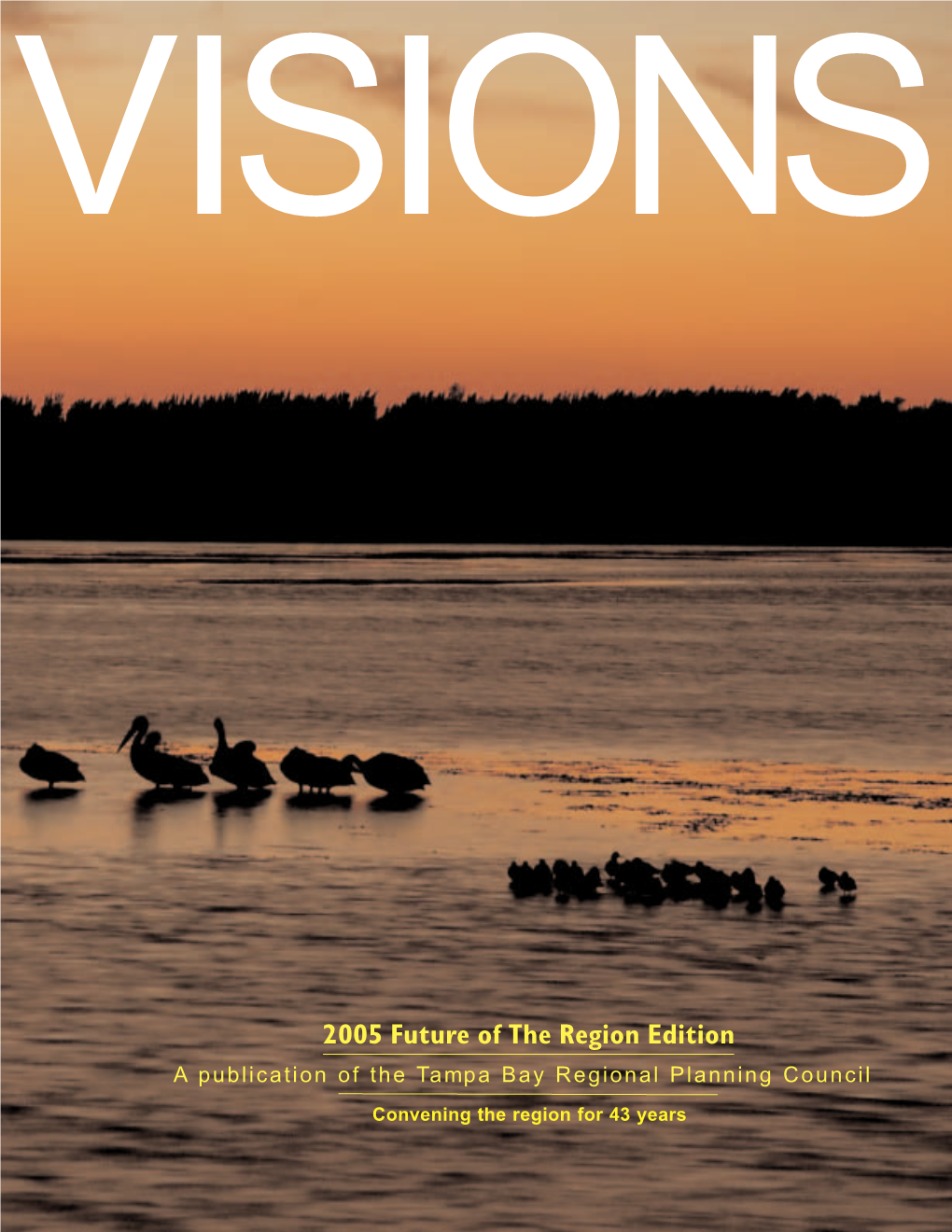 2005 Future of the Region Edition a Publication of the Tampa Bay Regional Planning Council