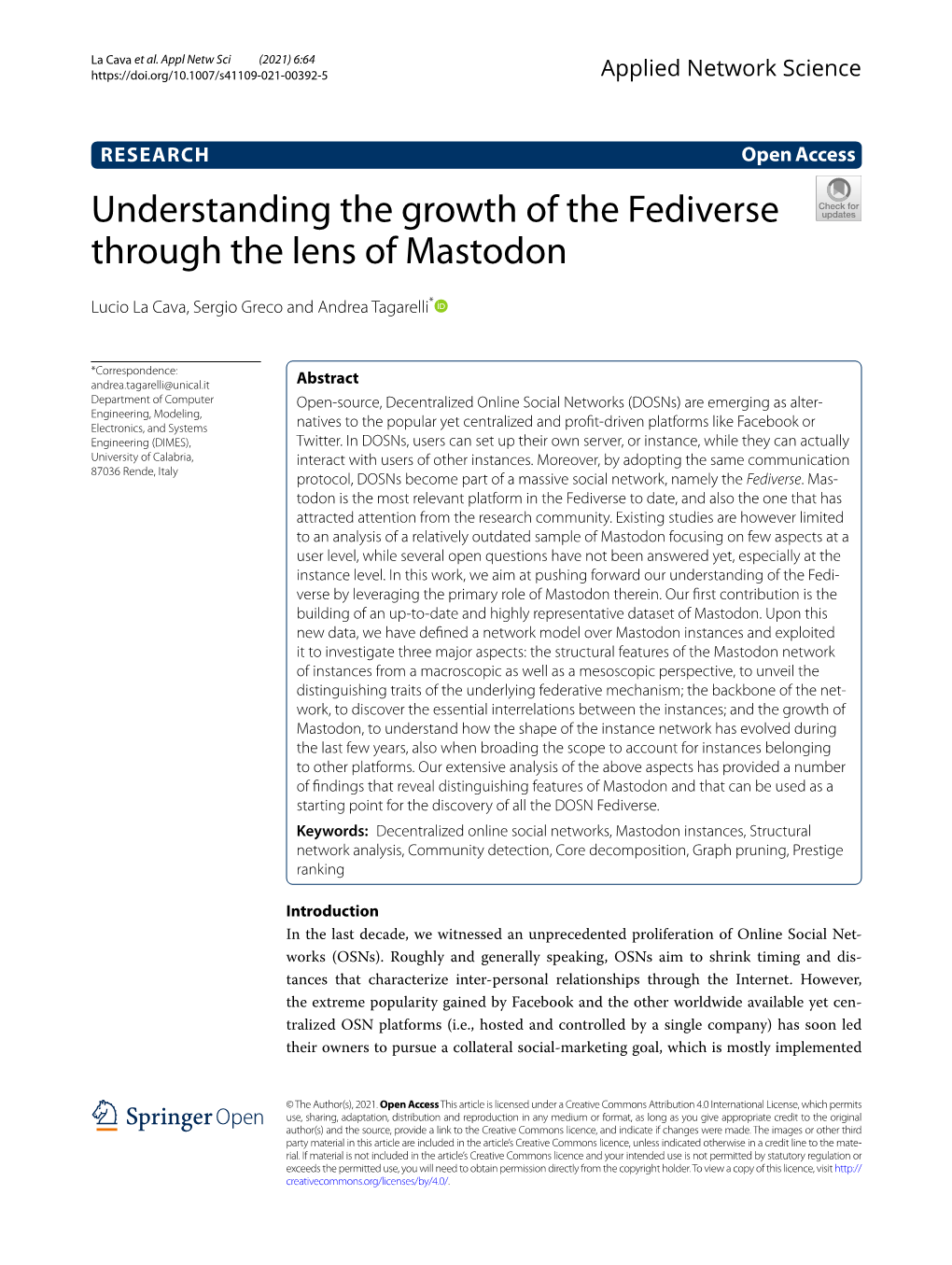 Understanding the Growth of the Fediverse Through the Lens of Mastodon