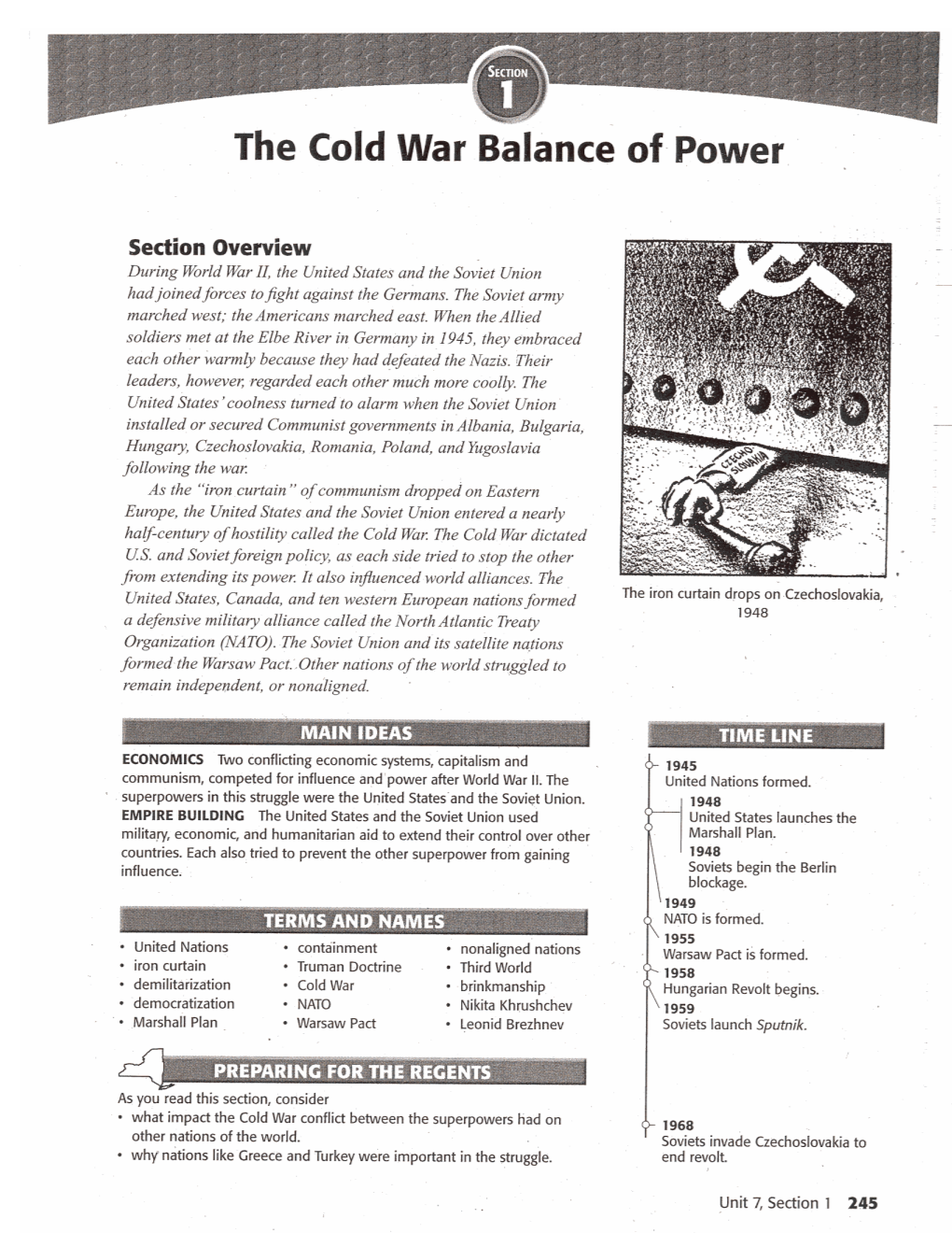 The World in 1945: the Physical and Human Setting