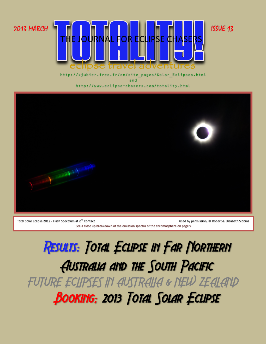 TOTALITY! Eclipse Travel Adventures