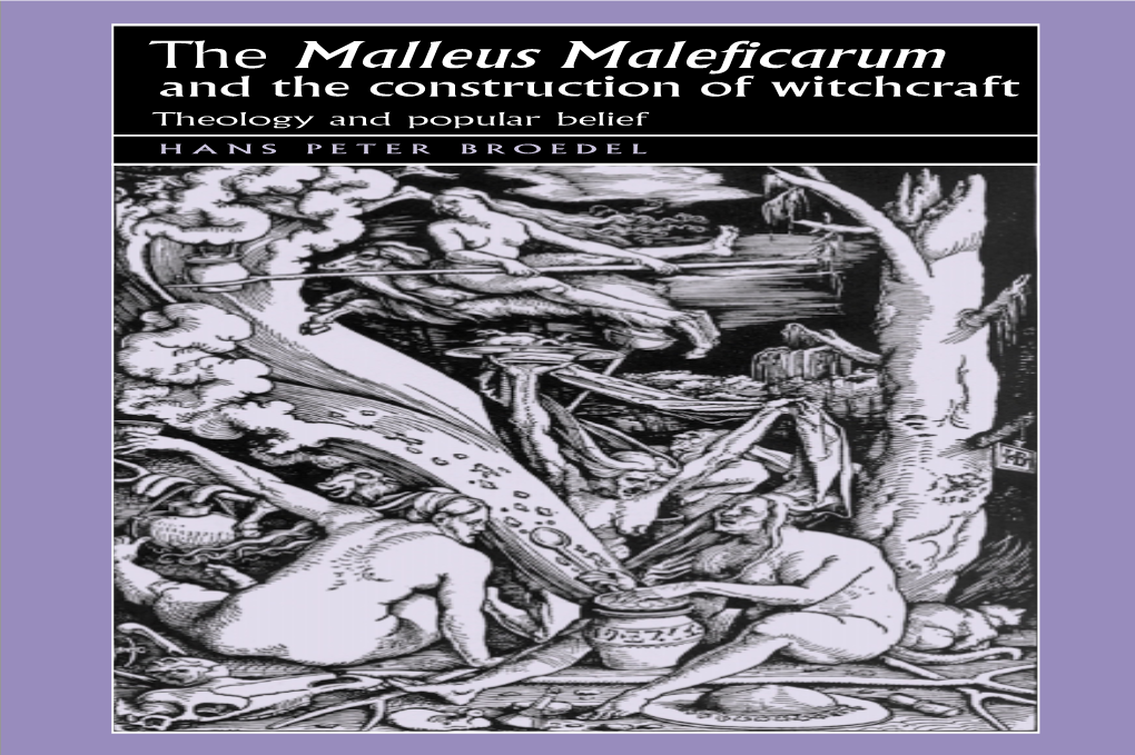 The Malleus Maleficarum