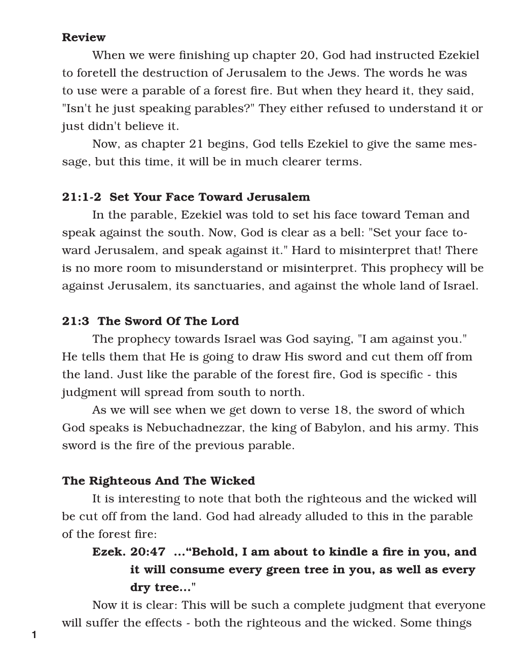 Ezekiel 21\01-32'Notes.Indd