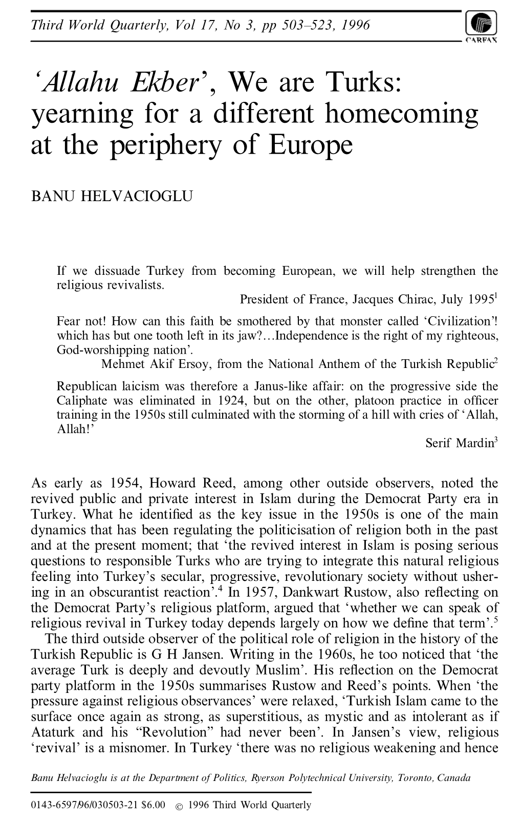 Vol. 17 No. 3 September 1996 Section 8 Page