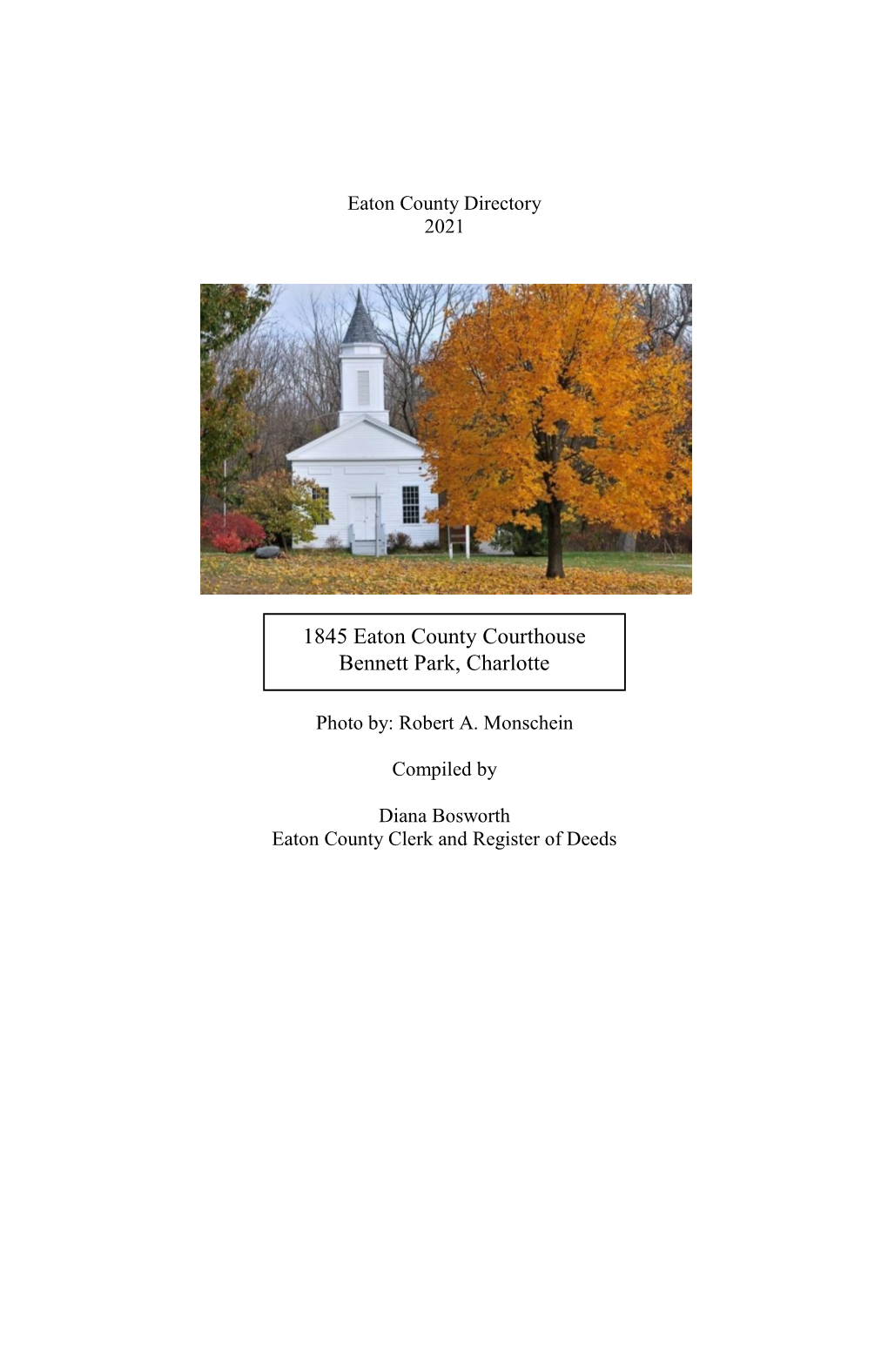 Eaton County Directory (PDF)