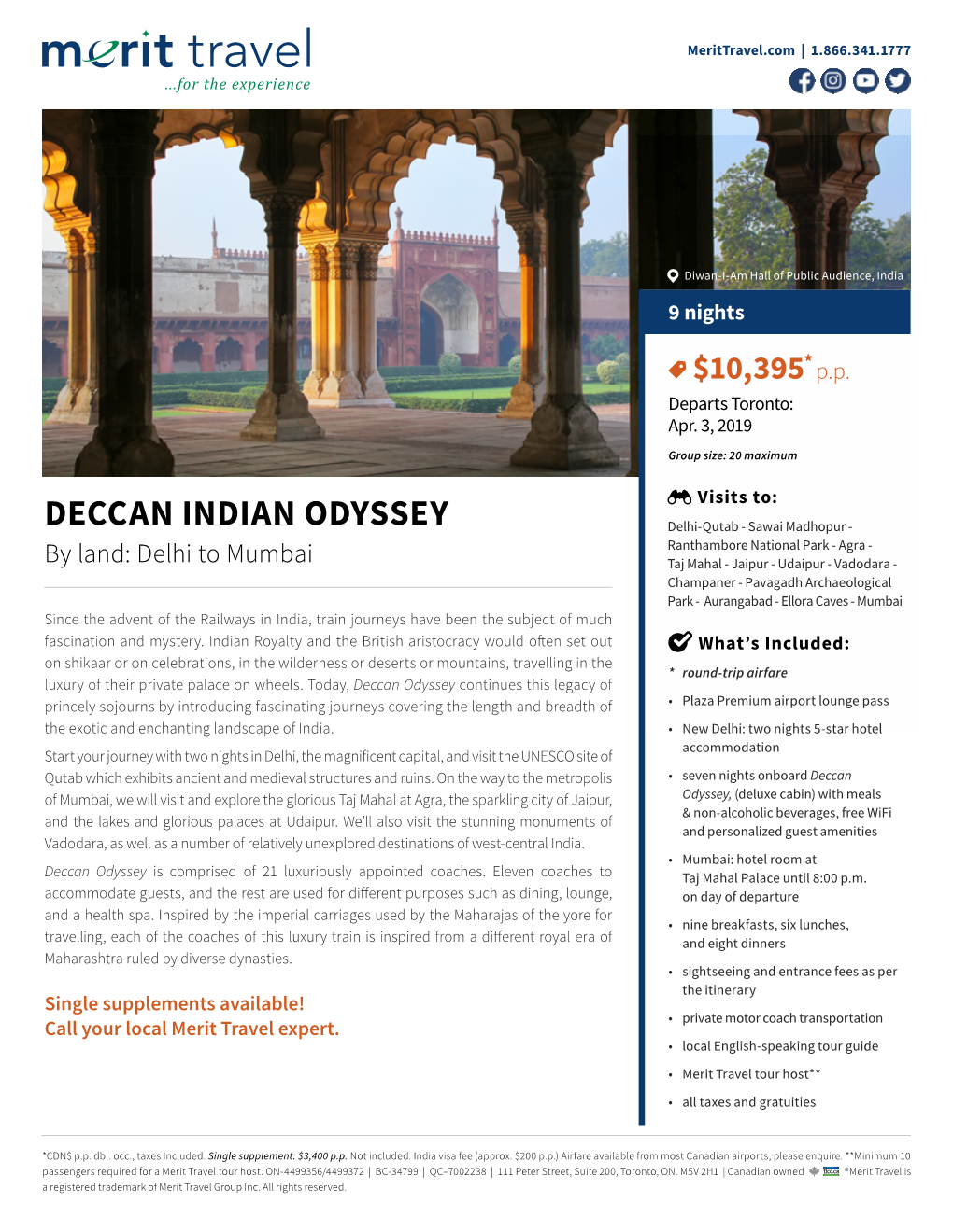 Deccan Indian Odyssey