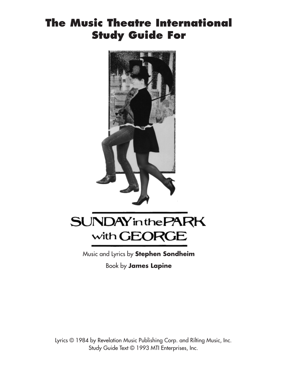 Study Guide-Sunday in the Park