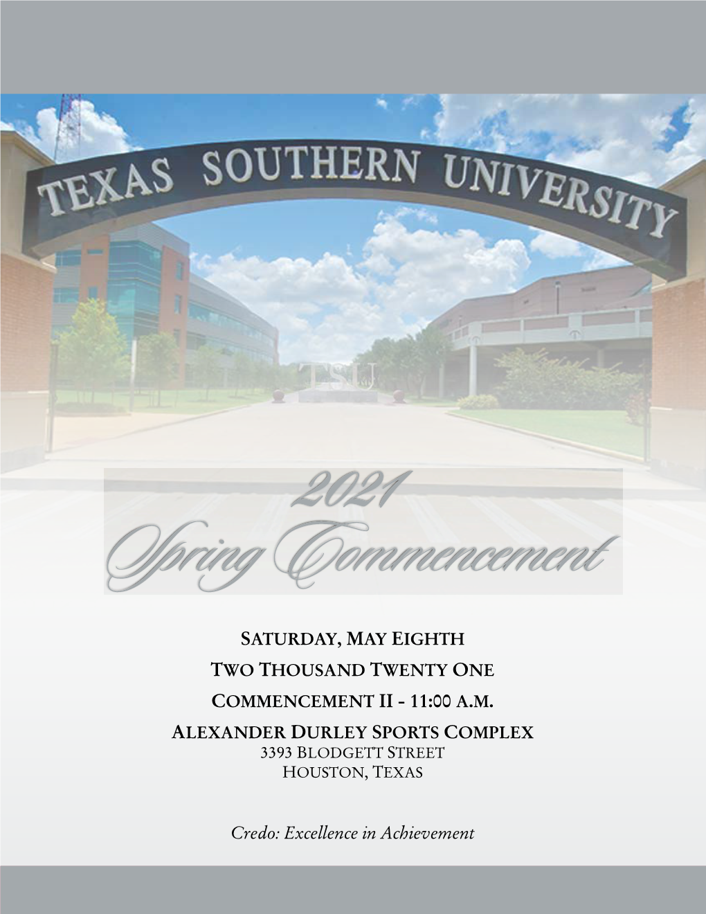 Spring Commencement