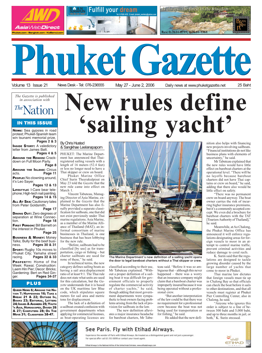 New Rules Define 'Sailing Yacht'