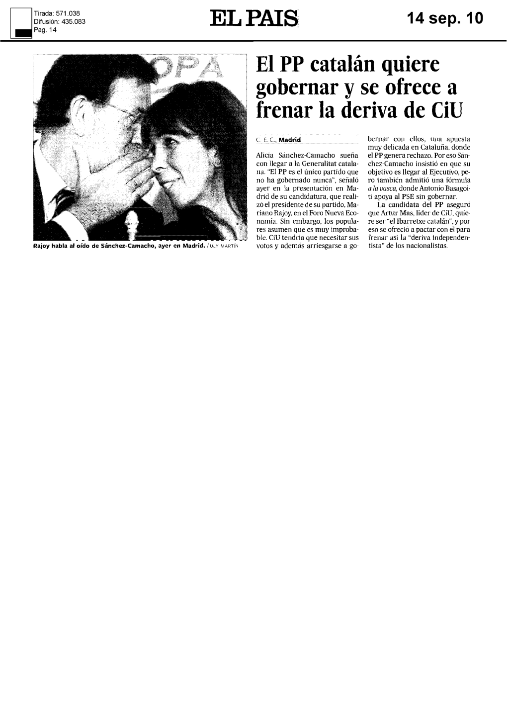 ELPAIS 14Sep.10 Pag