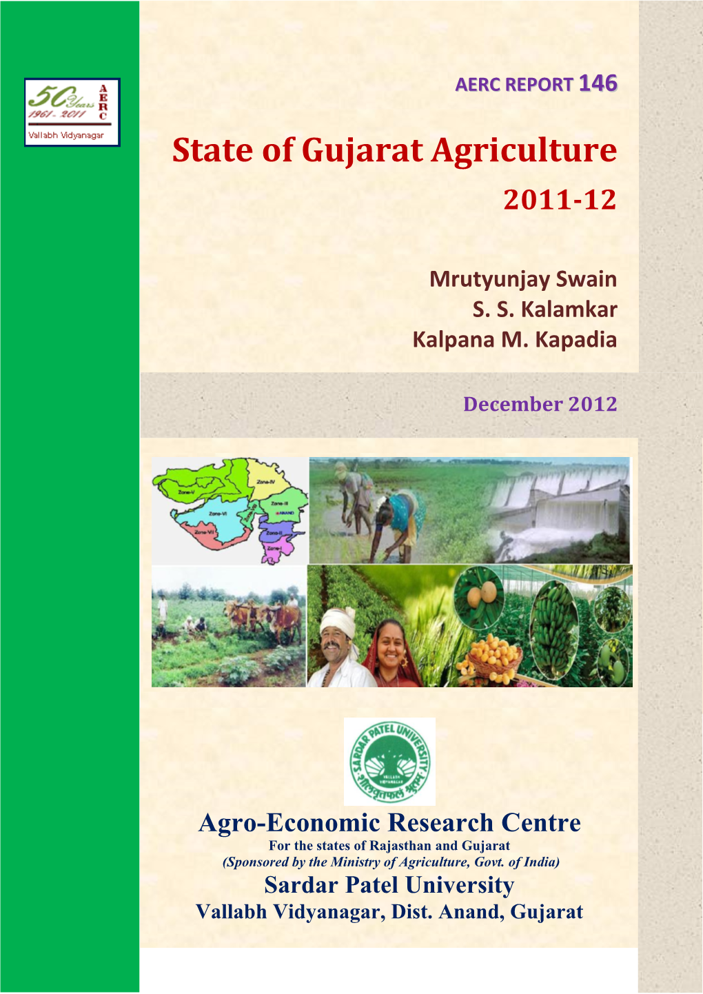 State of Gujarat Agriculture 2011-12