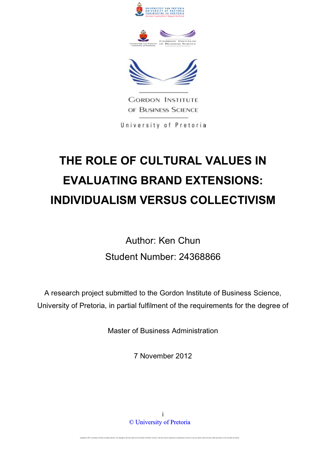 The Role of Cultural Values in Evaluating Brand Extensions: Individualism Versus Collectivism