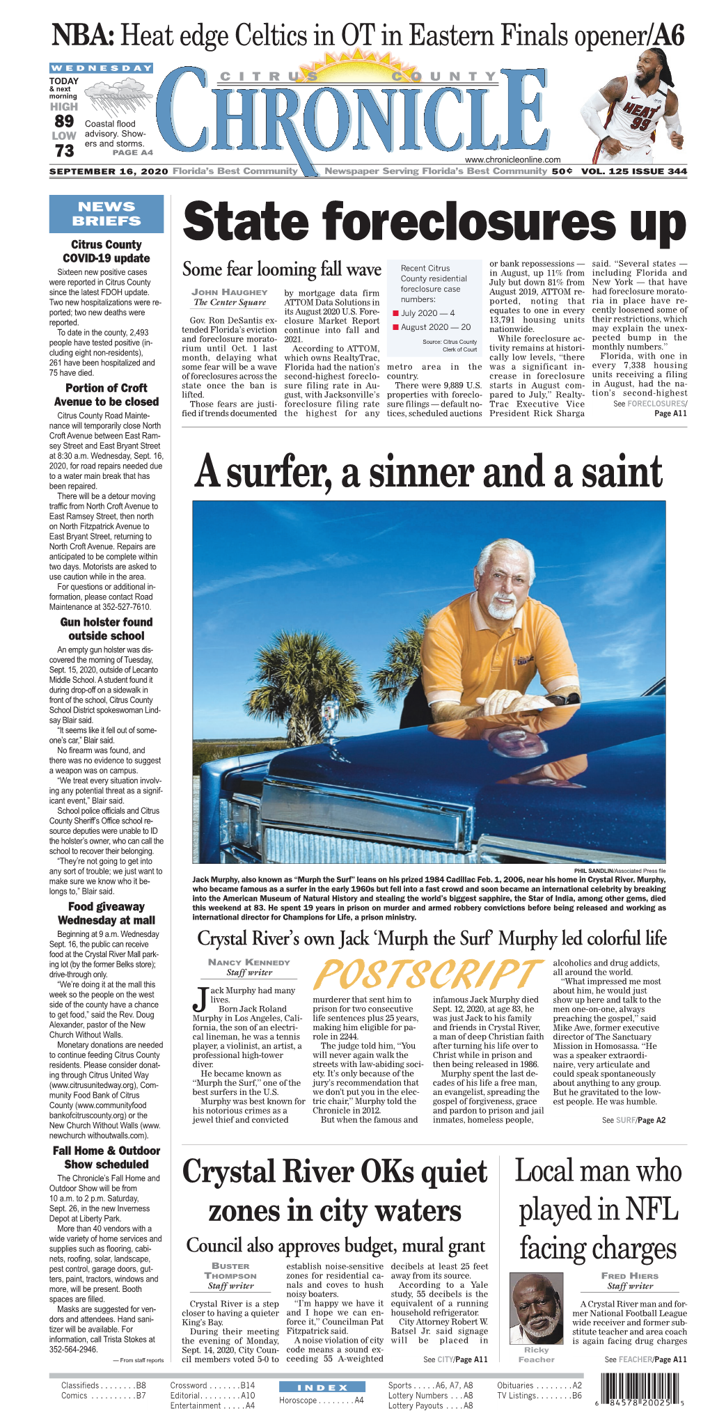 Florida’S Best Community Newspaper Serving Florida’S Best Community 50¢ VOL