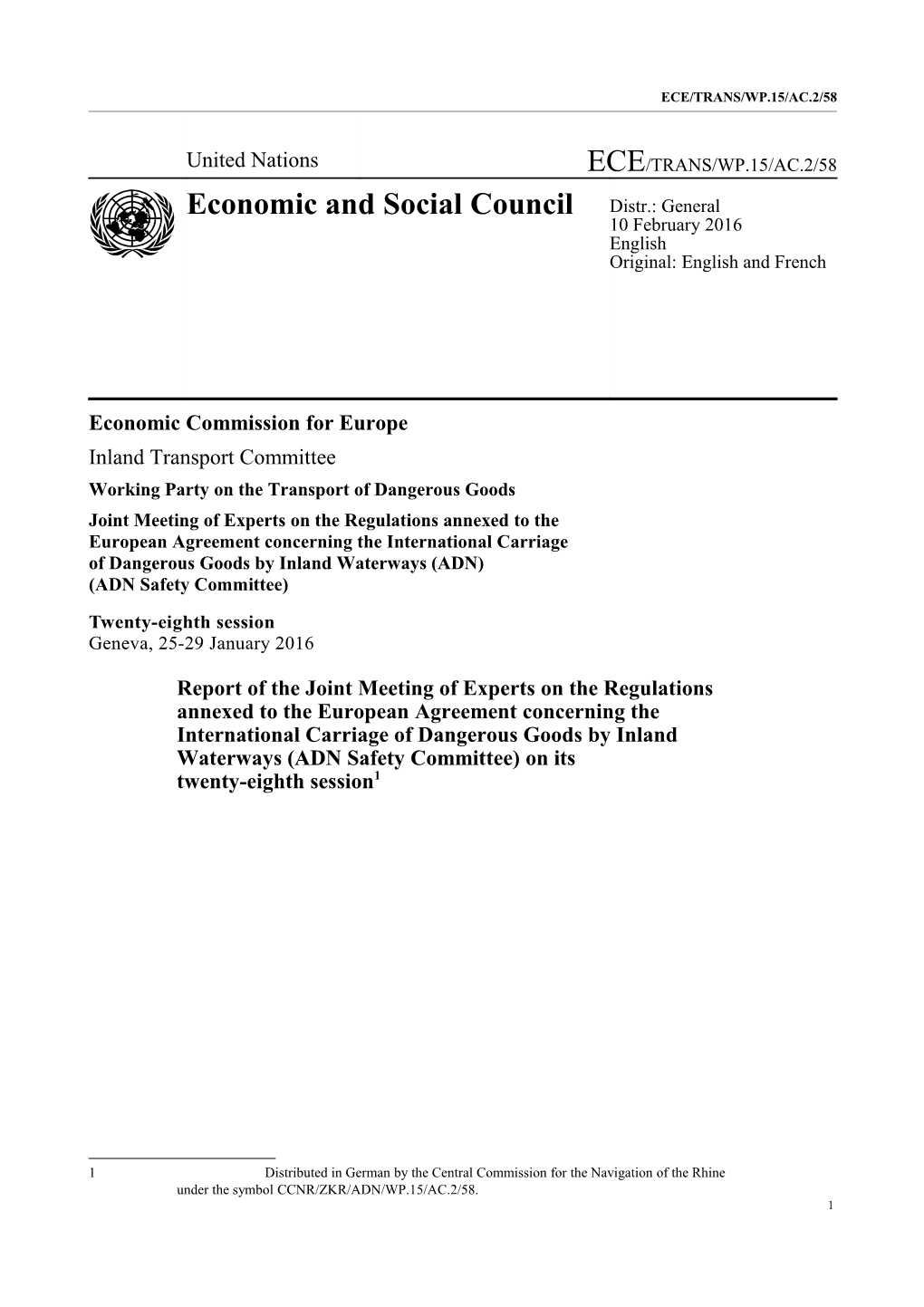 Economic Commission for Europe s6