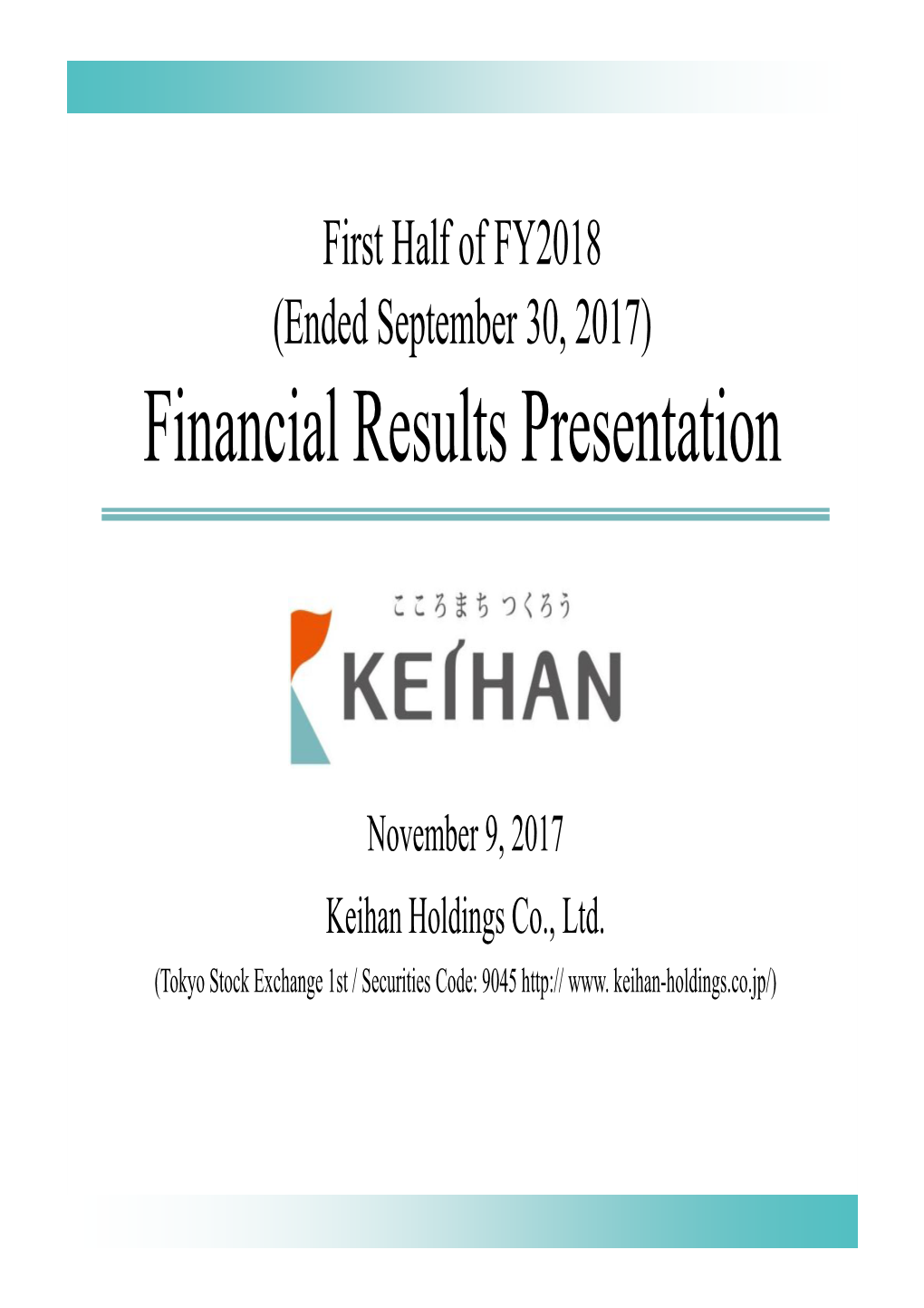 Financial Results Presentation(9.3MB)