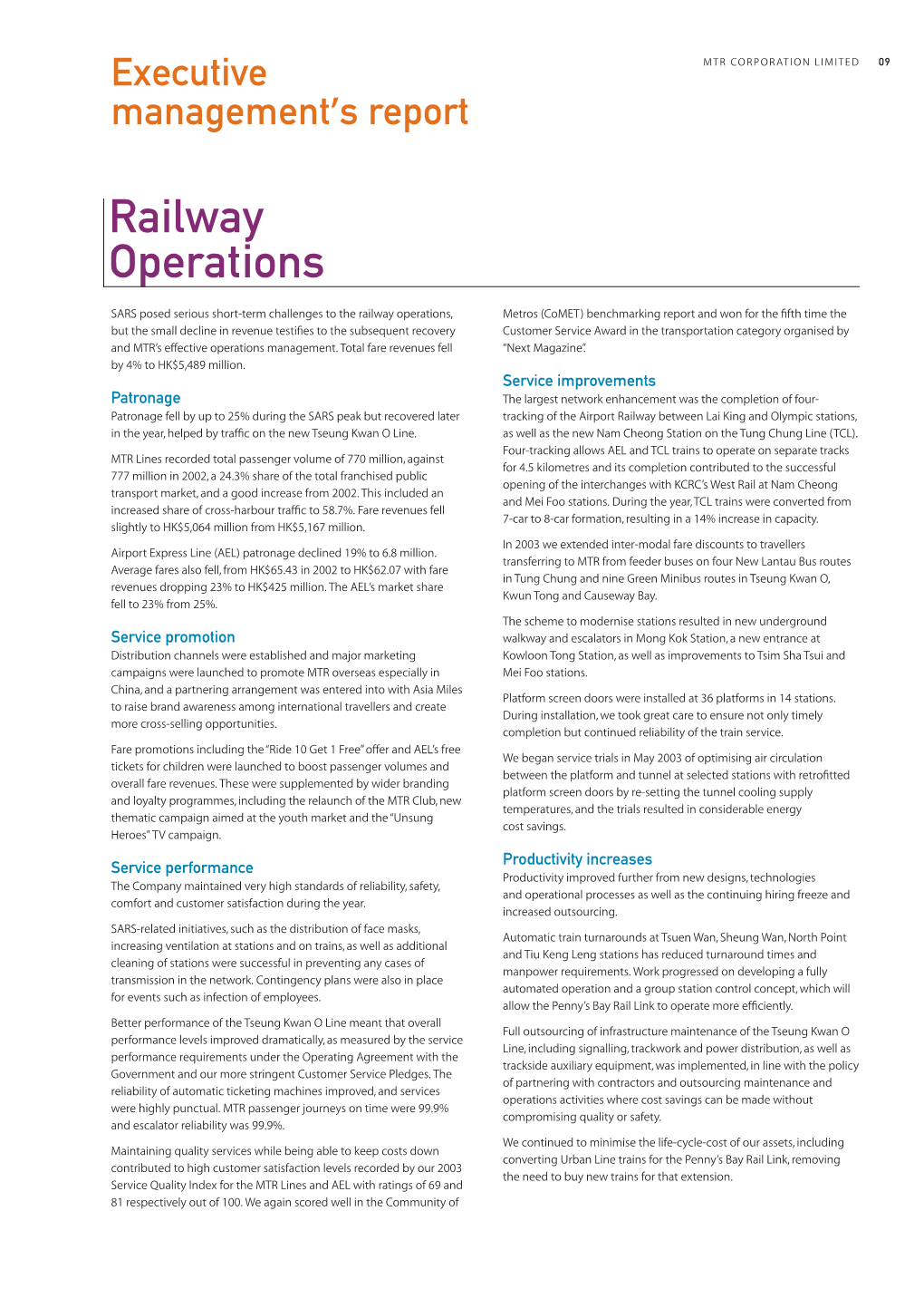 Railway Operations