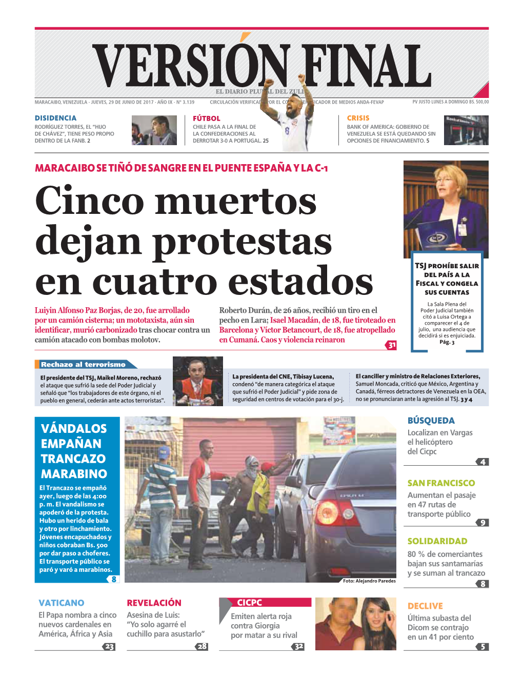 Cinco Muertos Dejan Protestas En Cuatro Estados