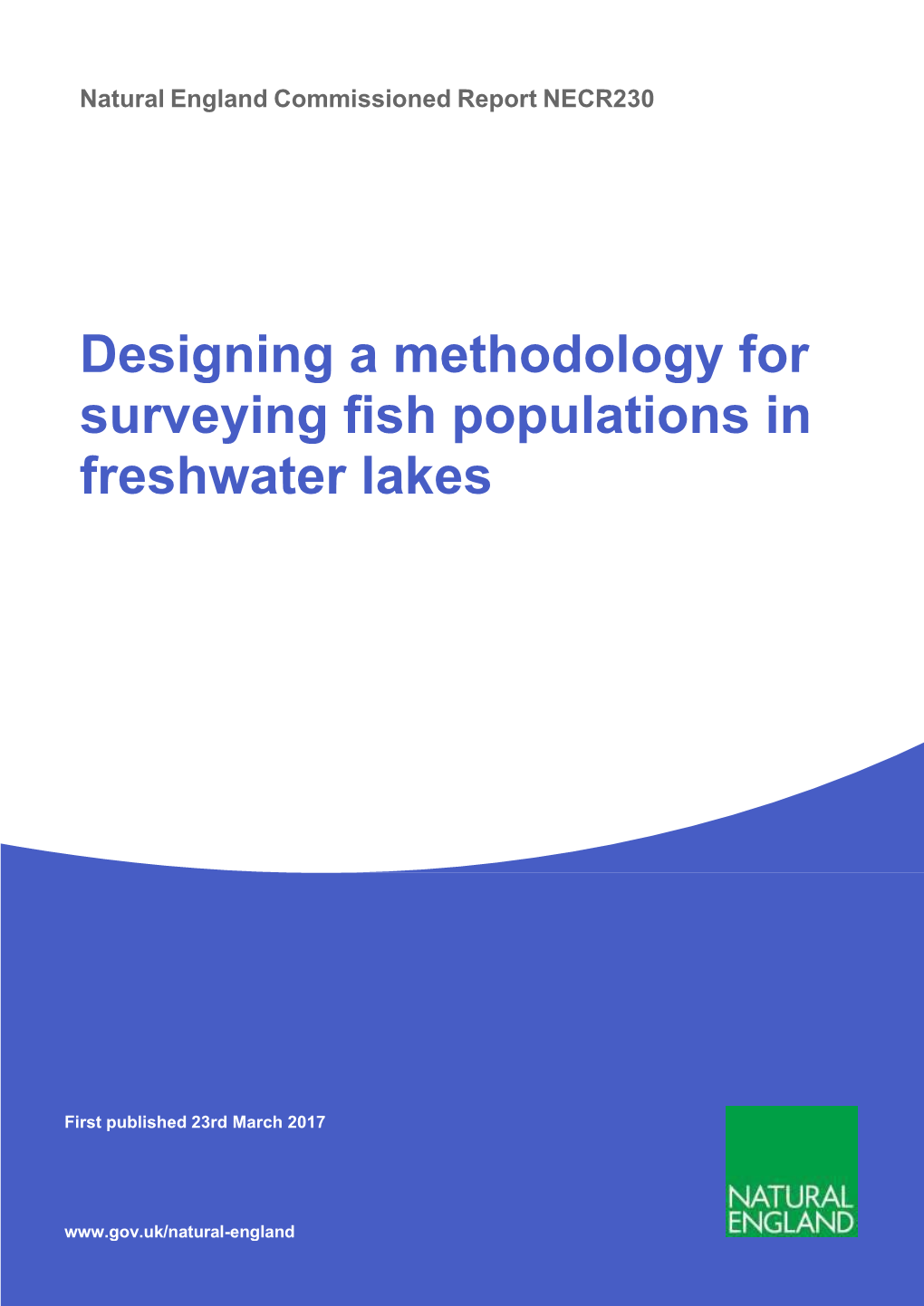 Designing a Methodology for Surveying Fish Populations in Freshwater Lakes