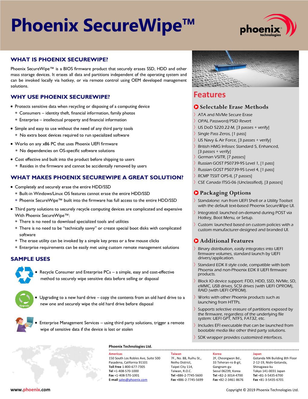 Phoenix Securewipe Datasheet