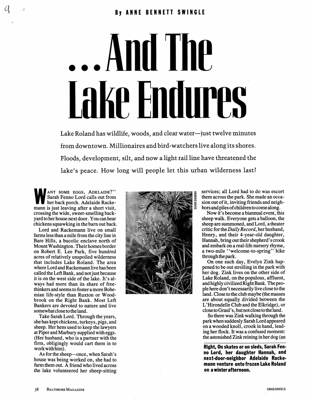 Lake Roland- the Lake Endures