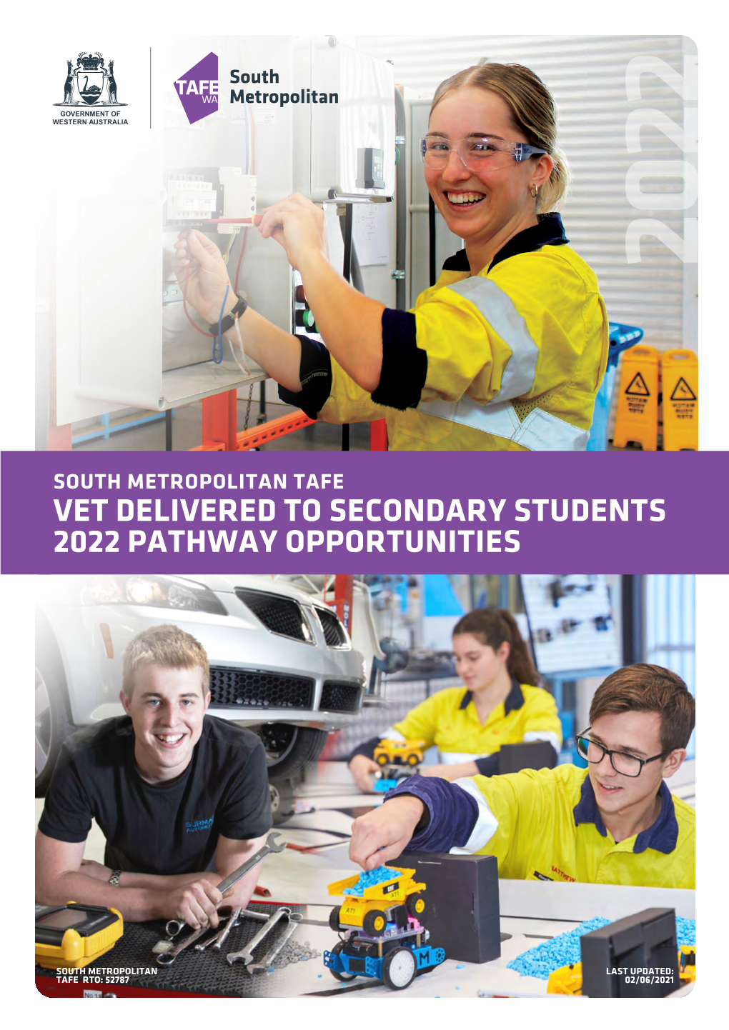 South Metropolitan Tafe Vet Delivered to Secondary Students 2022 Pathway Opportunities