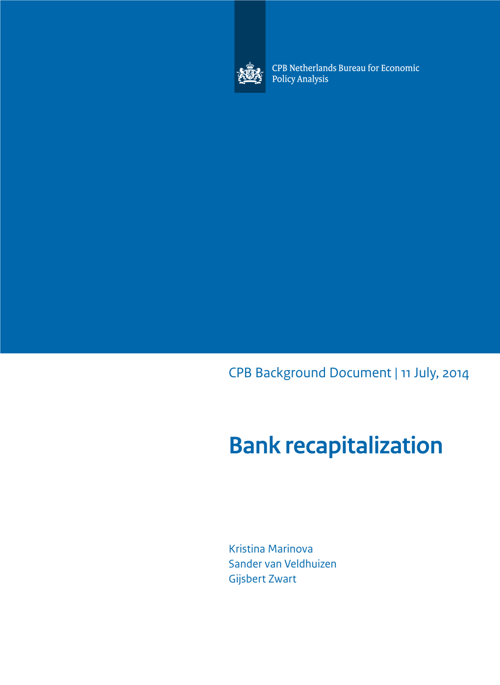 Cpb-Background-Document-Bank-Recapitalization.Pdf