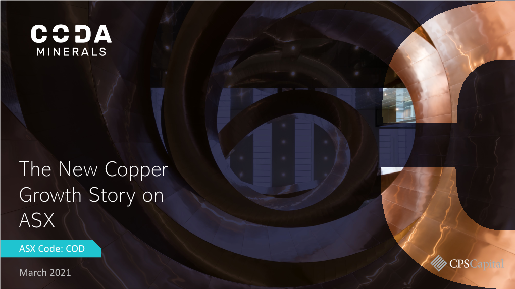 The New Copper Growth Story on ASX