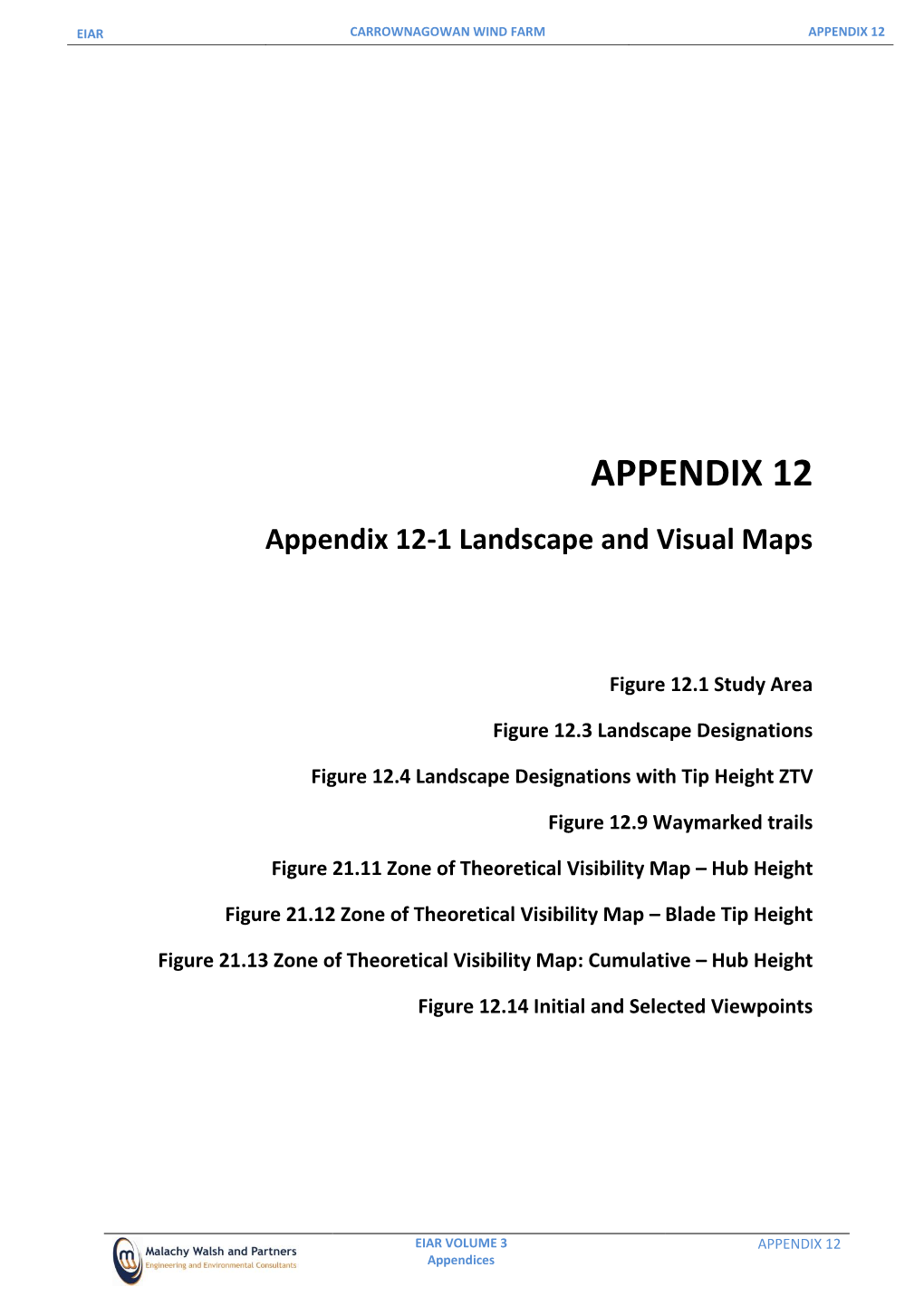 Appendix 12-1 Landscape and Visual Maps.Pdf [PDF]