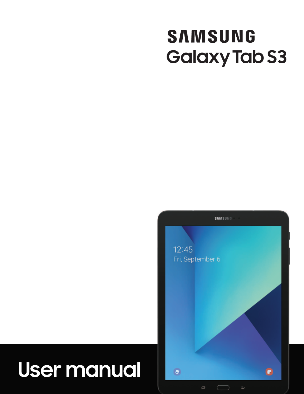 Samsung Galaxy Tab S3 T827V User Manual