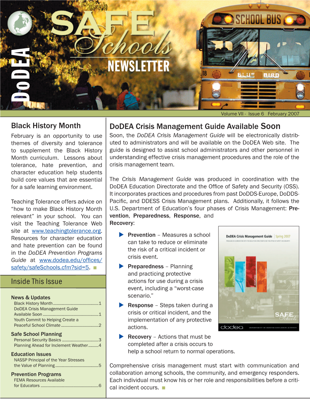 NEWSLETTER Dodea