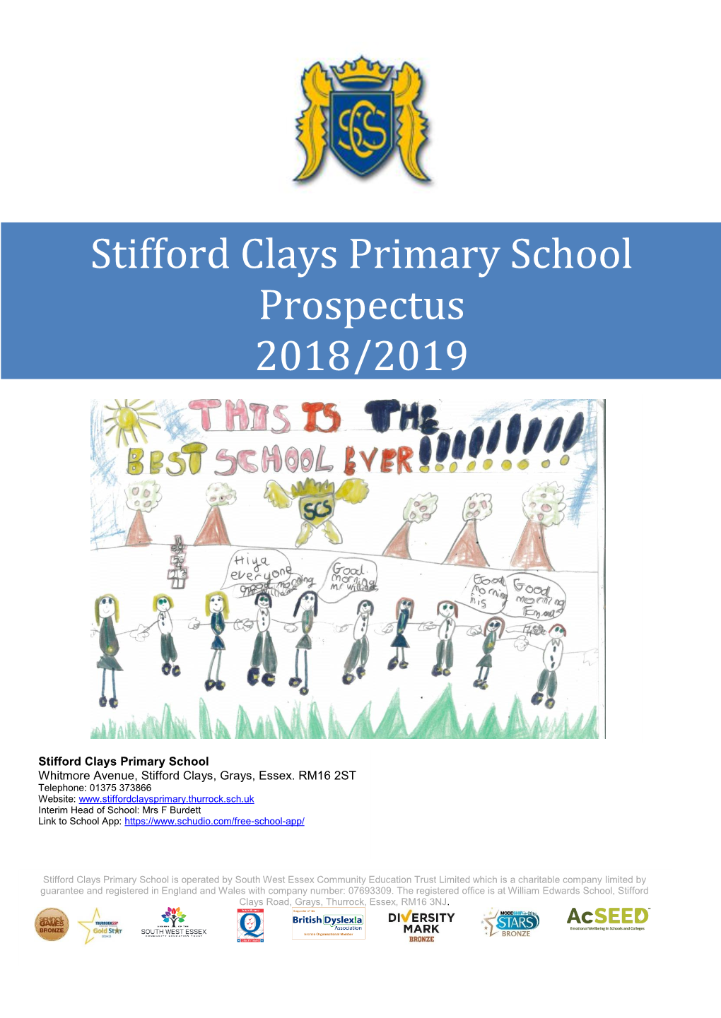 Stifford Clays Primary School Prospectus 2018/2019