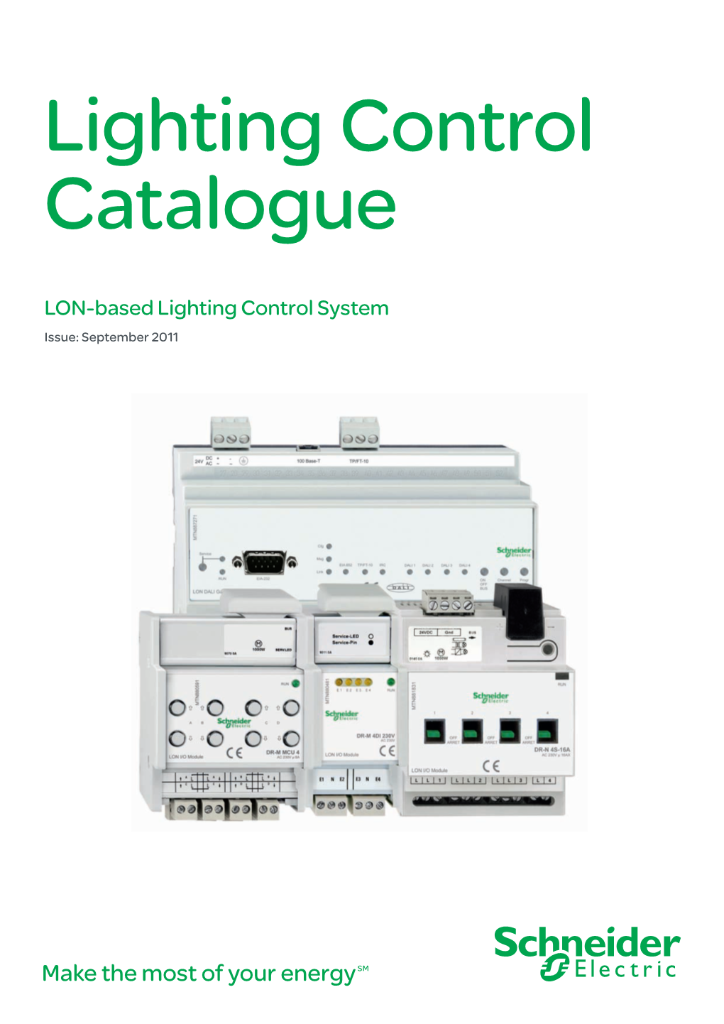 LON-Based Lighting Control System Issue: September 2011