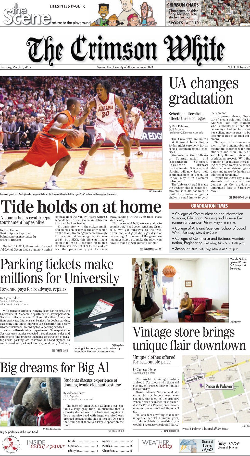 Crimson White Is the Community Mccorvey Drive Newspaper of the University of Alabama