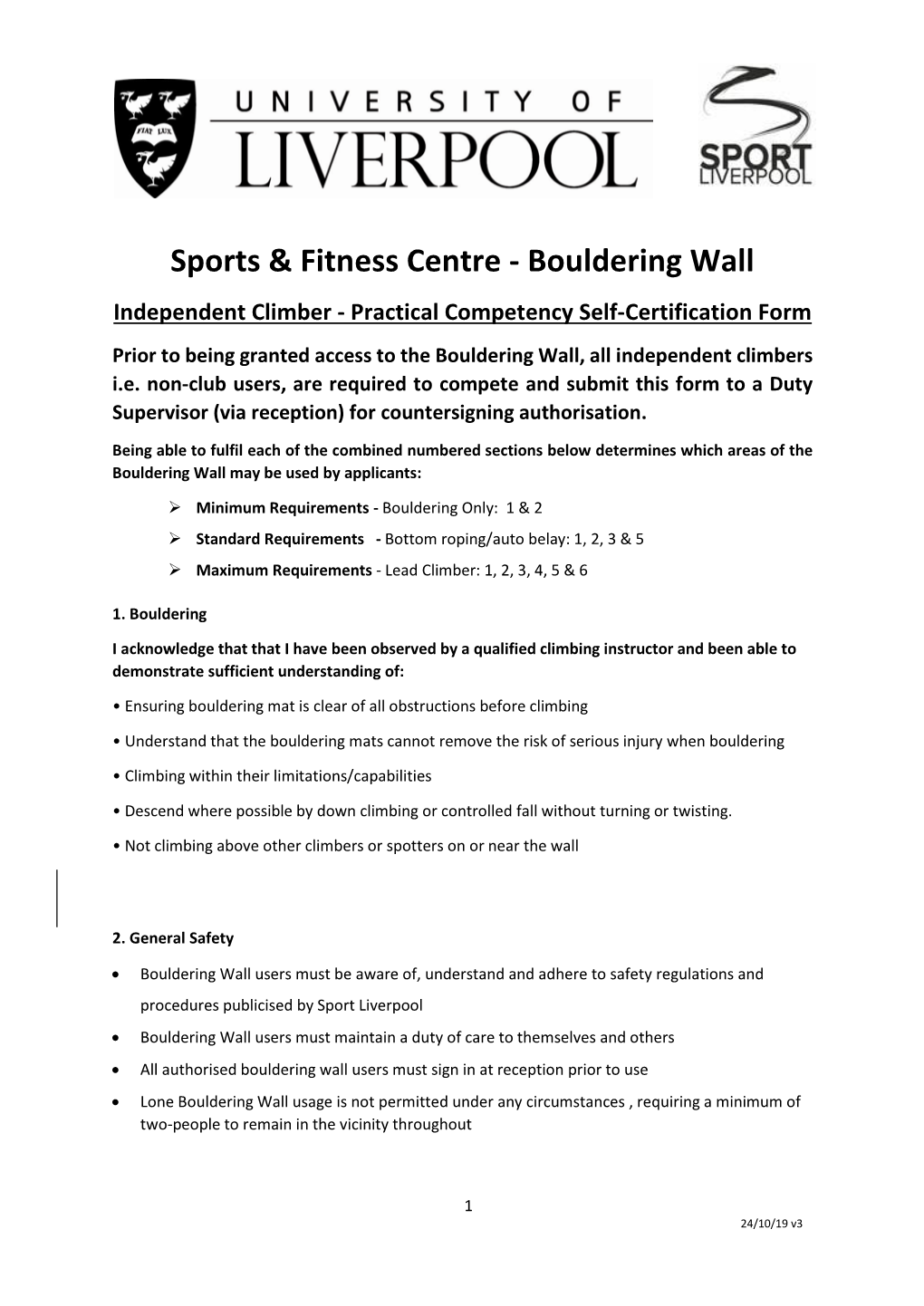 Sports & Fitness Centre