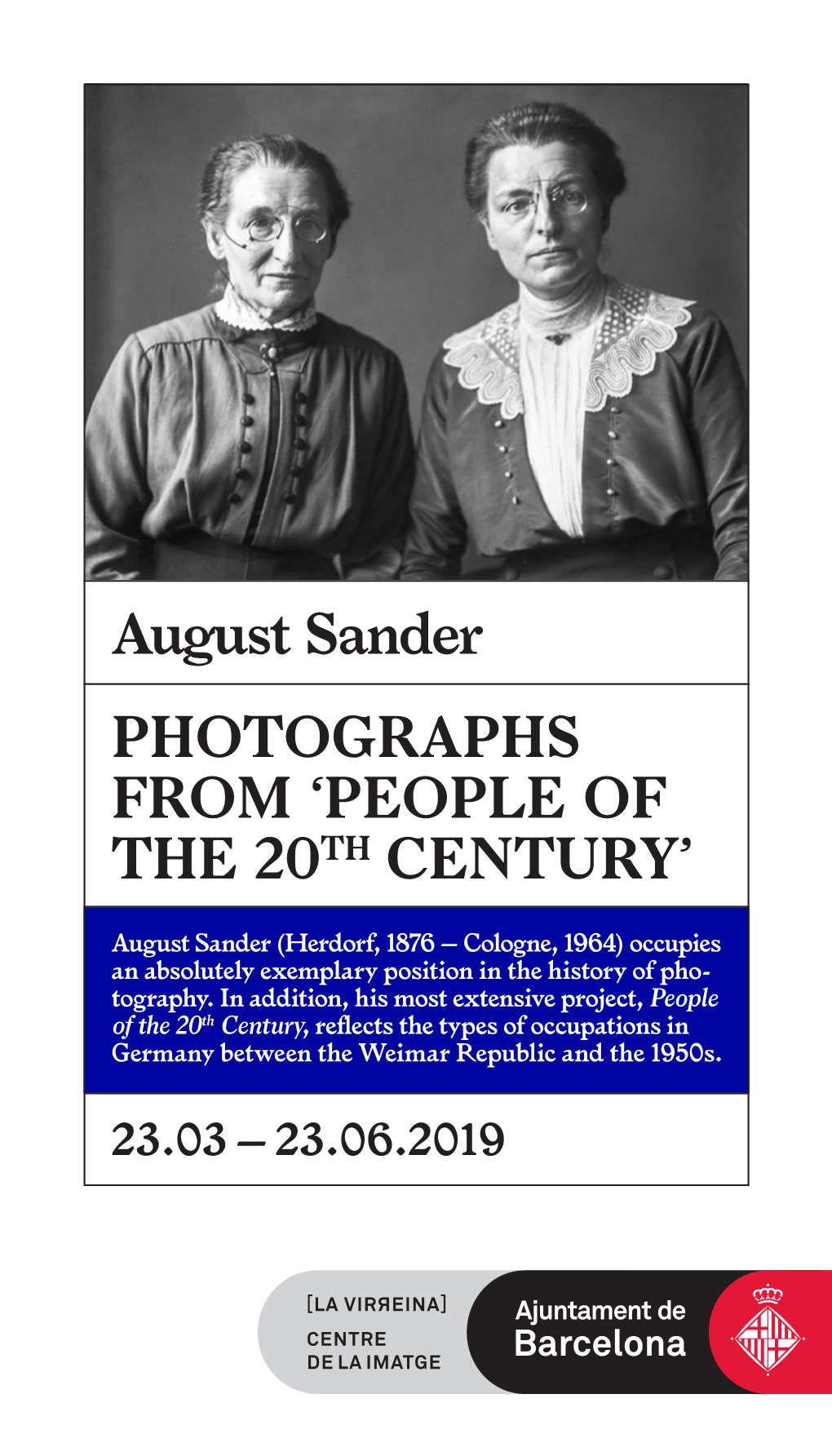 August Sander PHOTOGRAPHS from 'PEOPLE of the 20TH