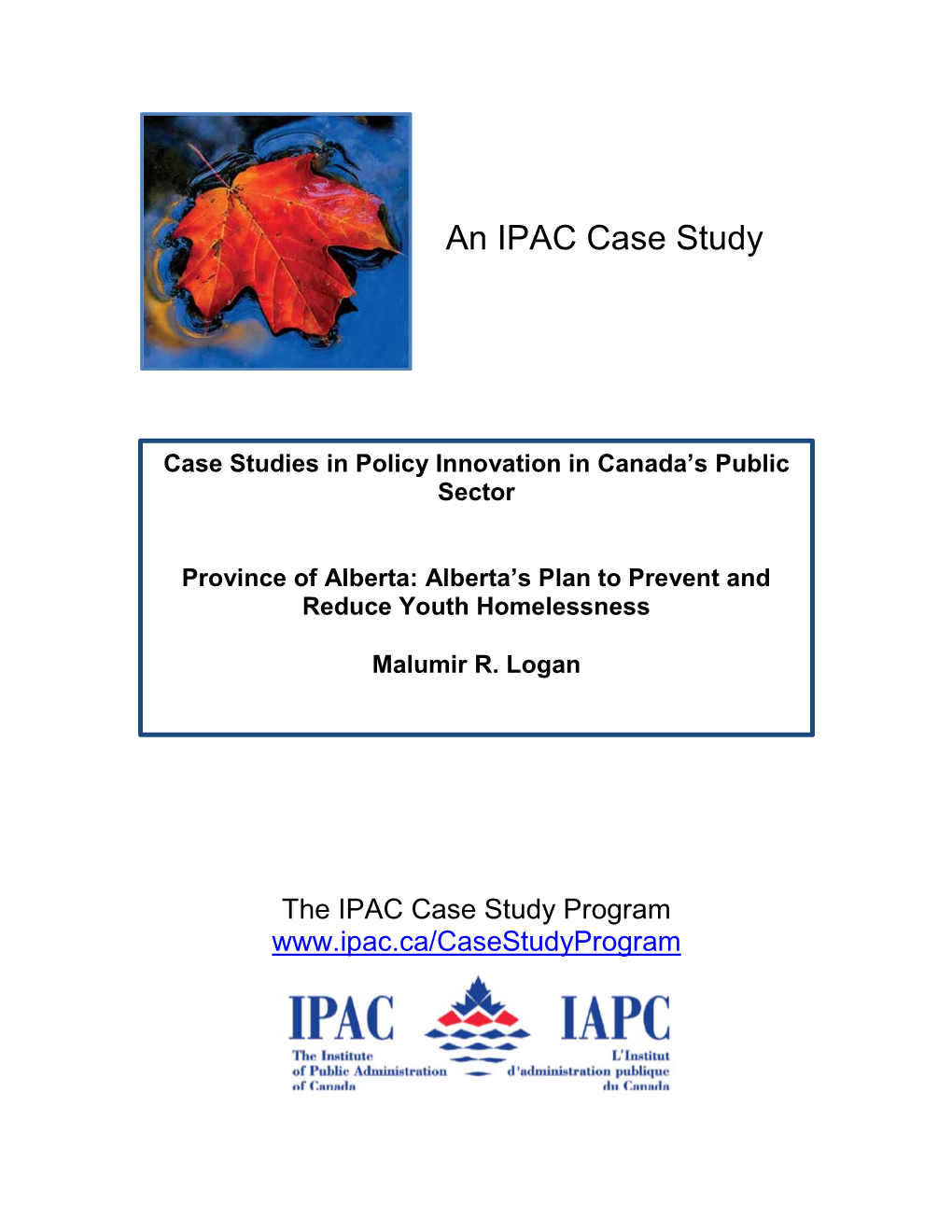 An IPAC Case Study