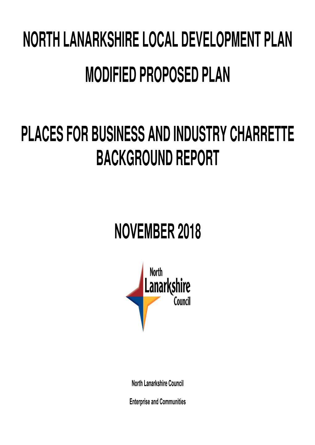Places for Business and Industry Charrette Background Report