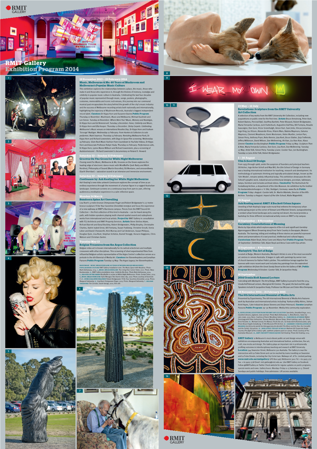 RMIT Gallery Exhibition Program 2014 87