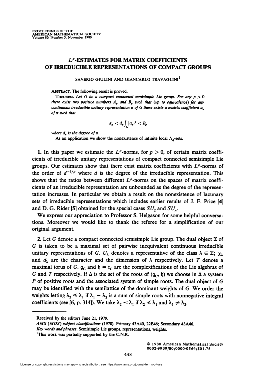 L'-Estimates for Matrix Coefficients of Irreduciblerepresentations of Compact Groups