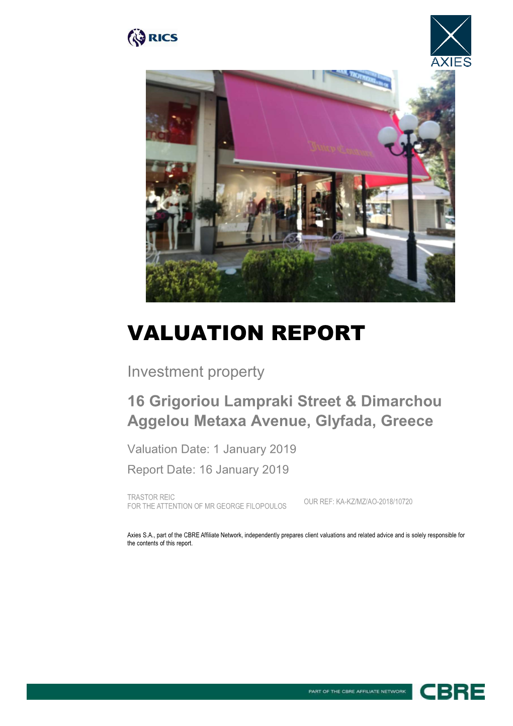 Valuation Report