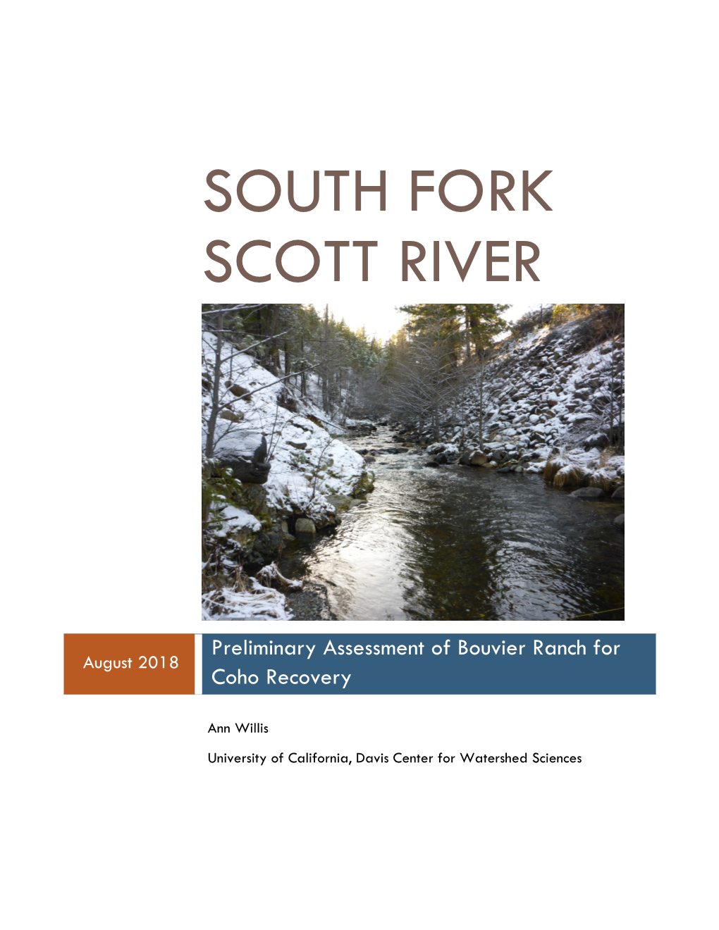 South Fork Scott River