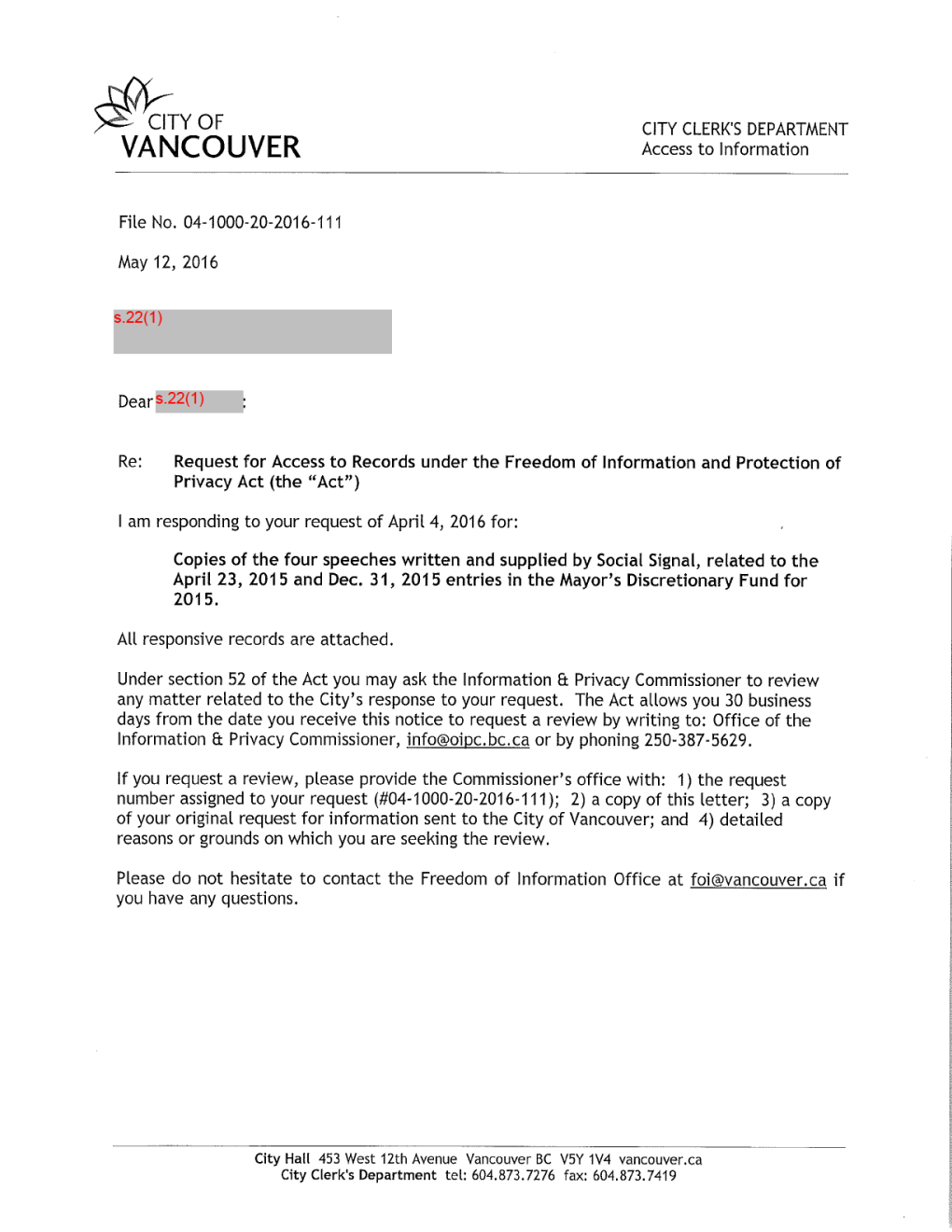 Mayor Gregor Robertson to the Canada 2020 Conference November 19, 2015 Ottawa, on Check Against Delivery