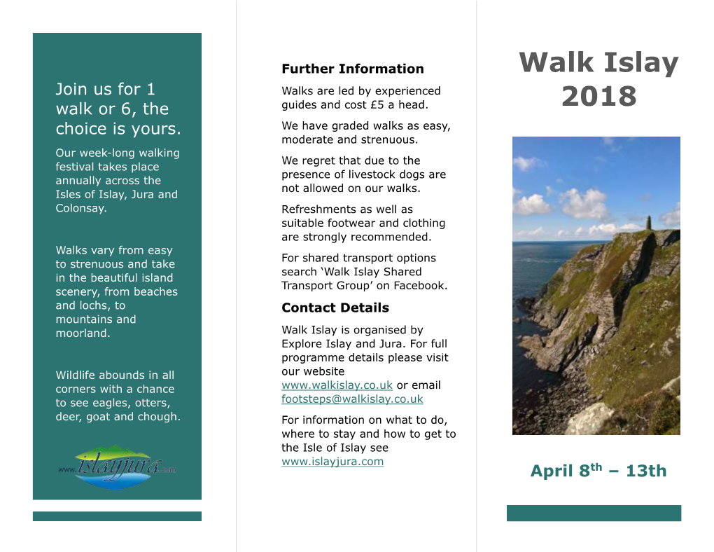 Walk Islay 2018