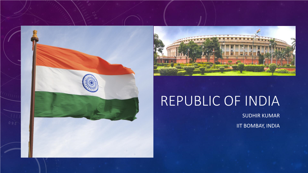7) Republic of India