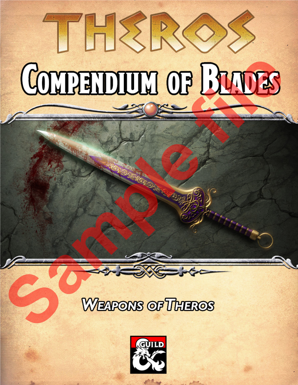 Weapons of Theros 2 Compendium of Blades