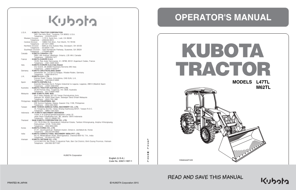 Operator's Manual