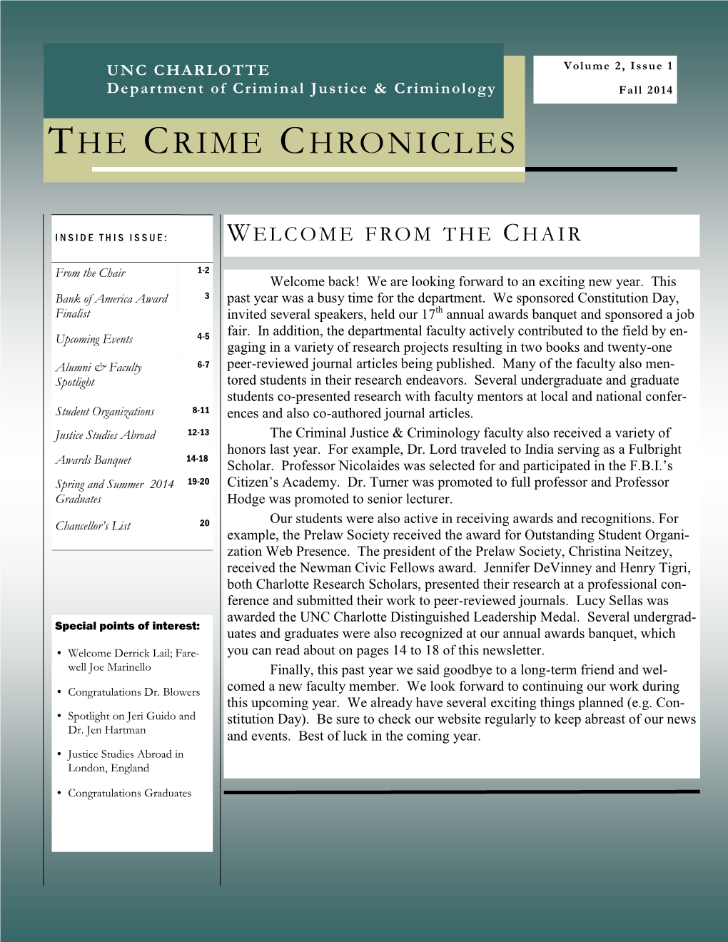 The Crime Chronicles