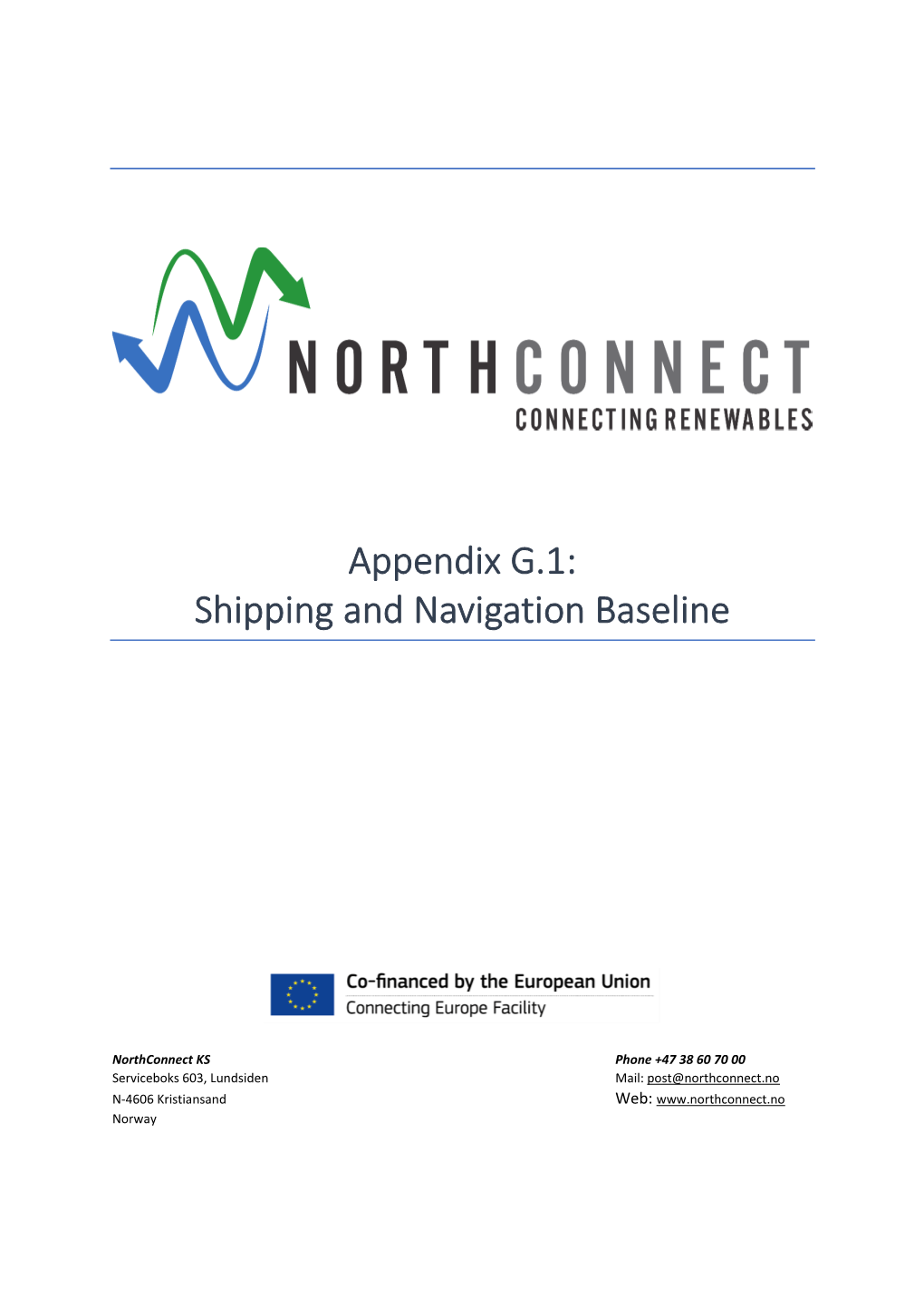 Shipping and Navigation Baseline