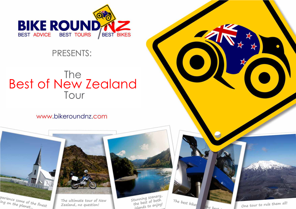 Best of New Zealand Tour the Best of New Zealand Tour AUCKLAND COROMANDEL PENINSULA the Name Says It All