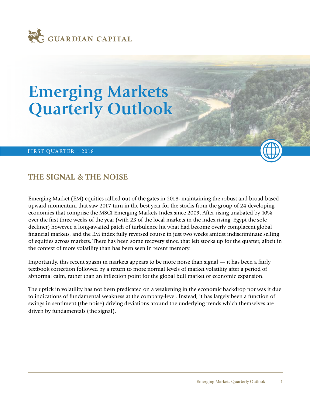 Emerging Markets Quarterly Outlook