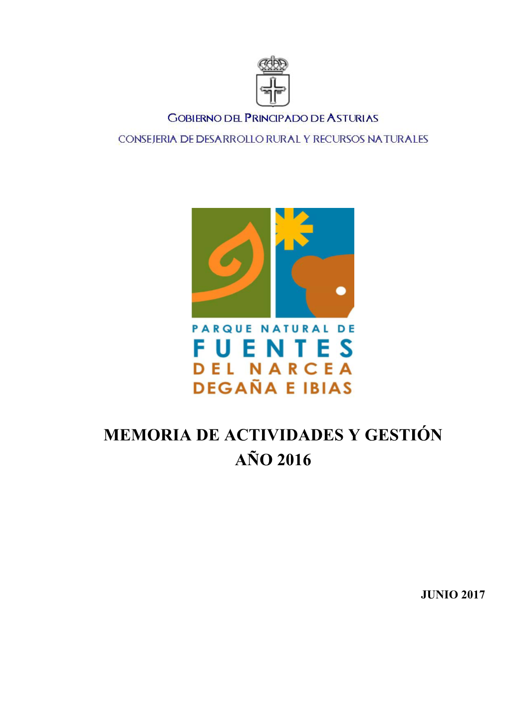 Memoria De Actividades Y Gestión Año 2016